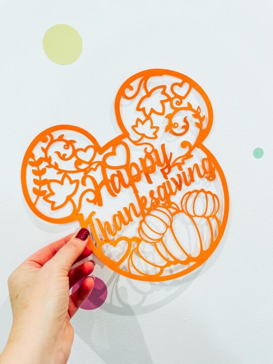 Mickey Thanksgiving SVG PNG for Cricut and Silhouette