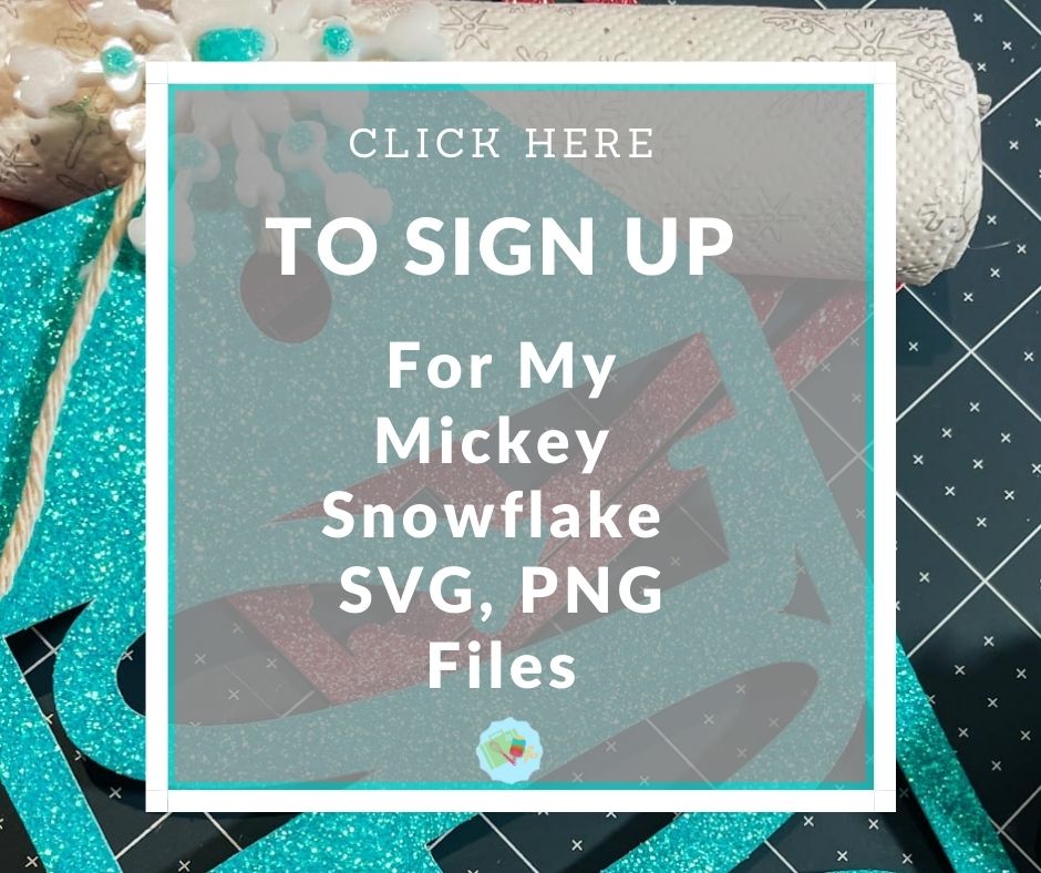 Free Mickey Snowflake SVG Files For Cricut and Glowforge