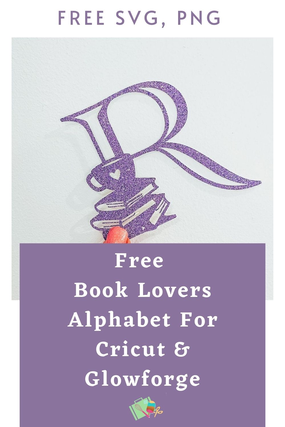 Free Book lovers alphabet for Cricut And Glowforge